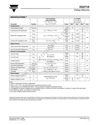DG271BDY-T1 Datasheet Page 3