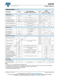 DG2730DN-T1-GE4 Datasheet Page 3