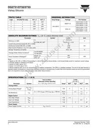 DG2731DQ-T1-E3 Datasheet Page 2