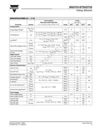 DG2731DQ-T1-E3 Datasheet Page 3