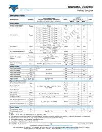 DG2733EDQ-T1-GE3 Datasheet Page 3