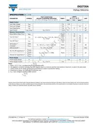 DG2735ADN-T1-GE4 Datasheet Page 3