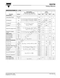 DG2799DN-T1-E4 Datasheet Page 3