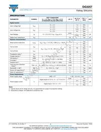 DG3257DN-T1-GE4 Datasheet Page 3