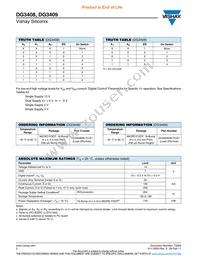 DG3409DB-T2-E1 Datasheet Page 2