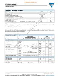 DG3517DB-T5-E1 Datasheet Page 2