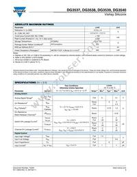 DG3539DB-T5-E1 Datasheet Page 3