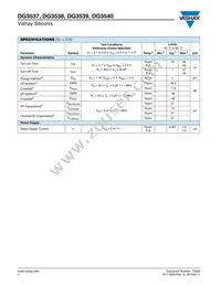DG3539DB-T5-E1 Datasheet Page 4