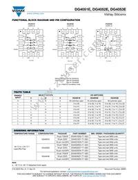 DG4052EEN-T1-GE4 Datasheet Page 2