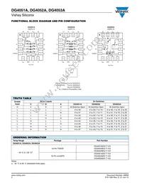 DG4053AEN-T1-E4 Datasheet Page 2