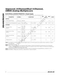 DG408C/D Datasheet Page 4