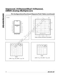 DG408C/D Datasheet Page 10