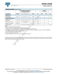 DG409DY-T1 Datasheet Page 4