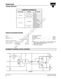 DG441DY-T1 Datasheet Page 2