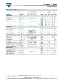 DG445BDY-T1 Datasheet Page 3