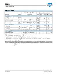 DG449DS-T1-E3 Datasheet Page 4