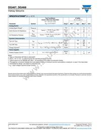 DG468DV-T1-E3 Datasheet Page 4