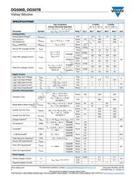 DG506BEN-T1-GE3 Datasheet Page 4