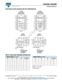 DG508BEQ-T1-E3 Datasheet Page 2