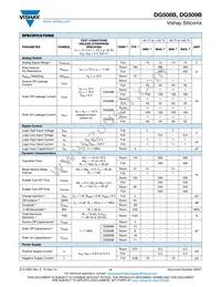 DG508BEQ-T1-E3 Datasheet Page 4