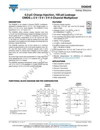 DG604EEN-T1-GE4 Datasheet Cover