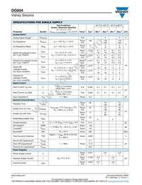 DG604EQ-T1-E3 Datasheet Page 4