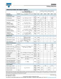 DG604EQ-T1-E3 Datasheet Page 5