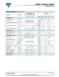 DG9053DQ-T1-E3 Datasheet Page 3