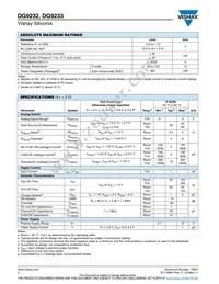 DG9233DY-T1 Datasheet Page 2