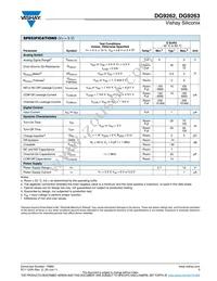 DG9263DY-T1 Datasheet Page 3