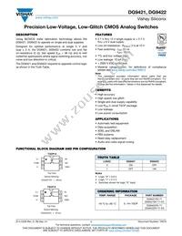 DG9422DV-T1-E3 Datasheet Cover