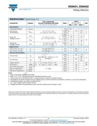 DG9422DV-T1-E3 Datasheet Page 5