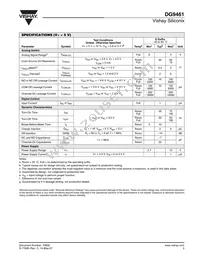 DG9461DY-T1 Datasheet Page 3