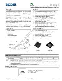 DGD0503FN-7 Datasheet Cover