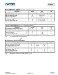 DGD0503FN-7 Datasheet Page 3
