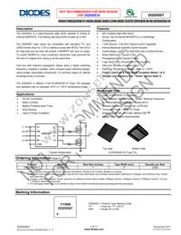 DGD0507FN-7 Datasheet Cover