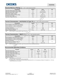 DGD05463FN-7 Datasheet Page 4
