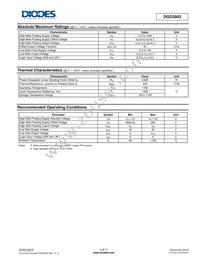 DGD2003S8-13 Datasheet Page 3