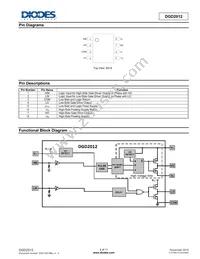 DGD2012S8-13 Datasheet Page 2