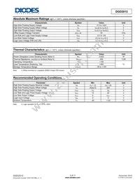 DGD2012S8-13 Datasheet Page 3