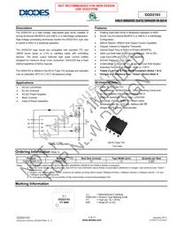 DGD2103S8-13 Datasheet Cover