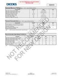 DGD2103S8-13 Datasheet Page 3