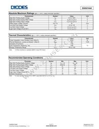 DGD21042S8-13 Datasheet Page 3