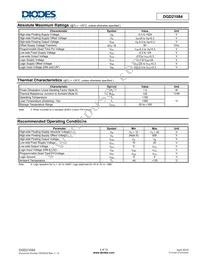 DGD21084S14-13 Datasheet Page 3