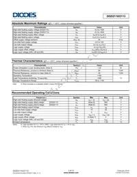 DGD2110S16-13 Datasheet Page 3