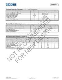 DGD21814S14-13 Datasheet Page 3