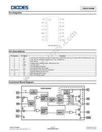 DGD21844MS14-13 Datasheet Page 2