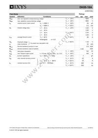 DH20-18A Datasheet Page 2