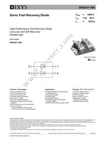 DH2X61-16A Datasheet Cover