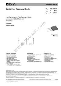 DHH55-36N1F Datasheet Cover